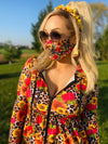 Sunflower Leopard Rose Stef Hoodie Jacket