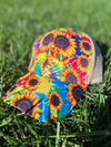 Groovy Sunflower Baseball Hat